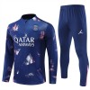 Paris Saint-Germain Sweat d'Entraînement Quarter-Zip 2024-25 Navy Paris Saint-Germain Sweat d'Entraînement Quarter-Zip 2024-25 Navy